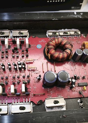 audiomax 1600w amfi TAMİRSİZ - Görsel 7