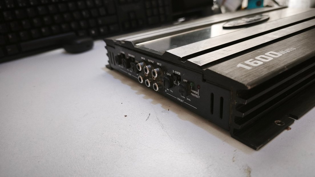 audiomax 1600w amfi TAMİRSİZ - Görsel 4