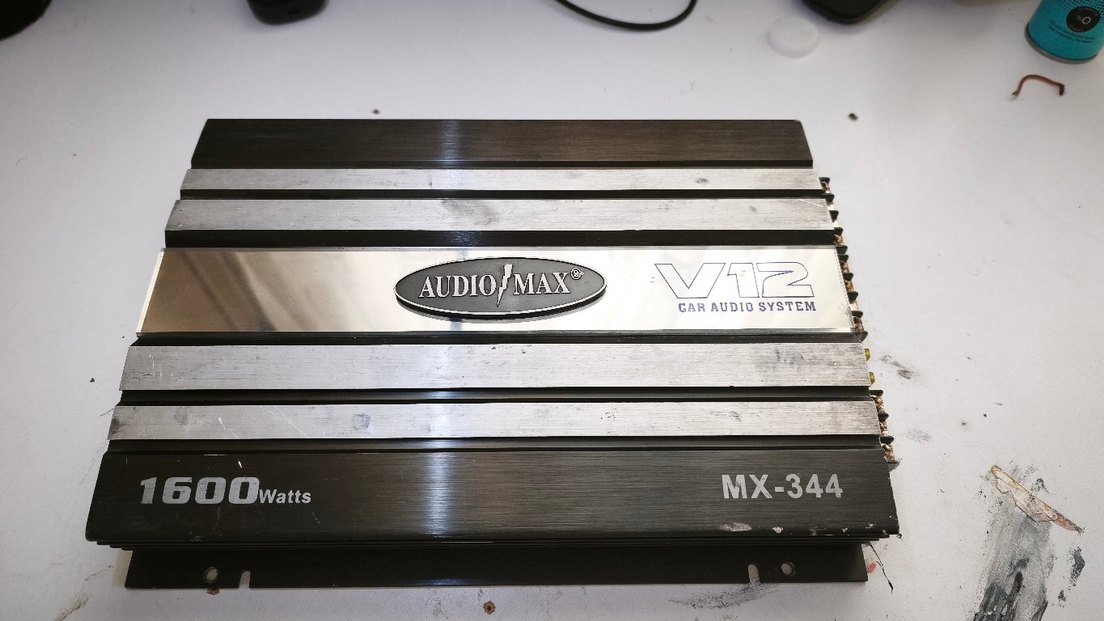 audiomax 1600w amfi TAMİRSİZ - Görsel 5