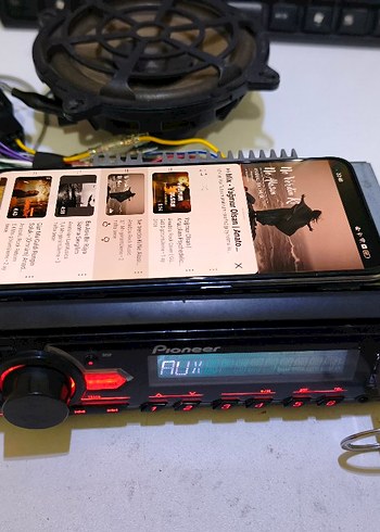 Pioneer çift anfi çıkışlı Bluetooth teyp - Görsel 6