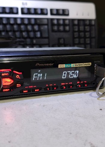 Pioneer çift anfi çıkışlı Bluetooth teyp - Görsel 2