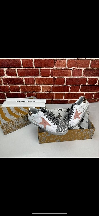Golden Goose bayan sneaker hakiki deri