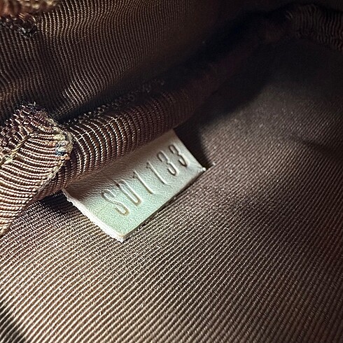  Beden kahverengi Renk Louis Vuitton vejital bayan çantası