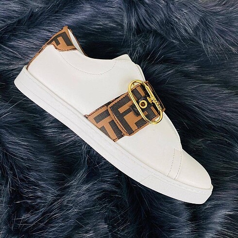 37 Beden Fendi hakiki deri bayan sneaker