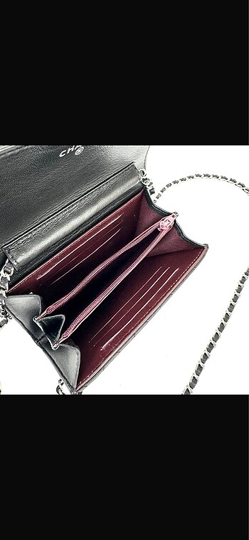 Chanel flap hakiki deri bayan cüzdanı - Görsel 5