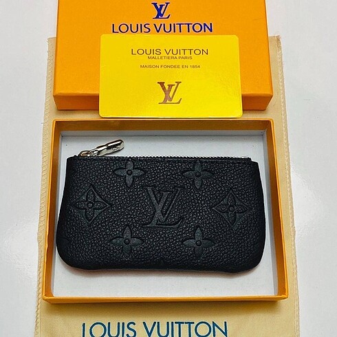 Louis Vuitton keypouch hakiki deri anahtarlık