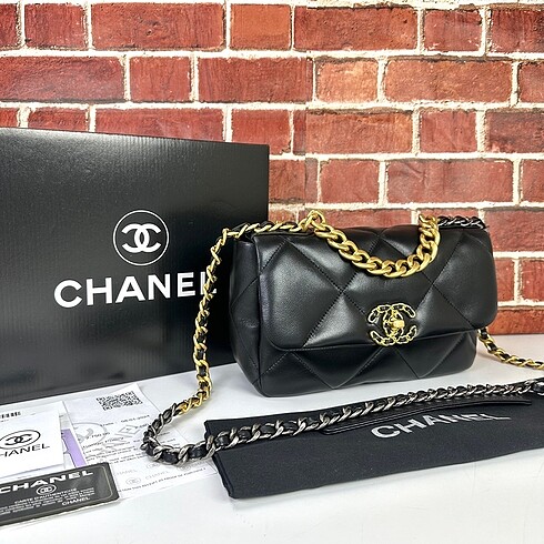  Beden Chanel flap hakiki deri bayan çantası