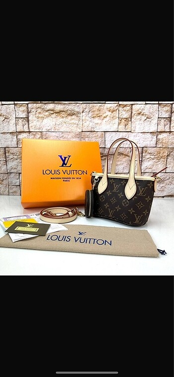 Louis Vuitton mini nevetfull kadın çantası