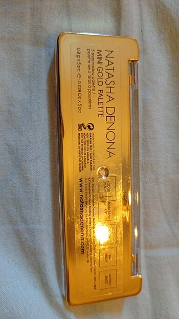 Natasha Denona Mini Gold palette