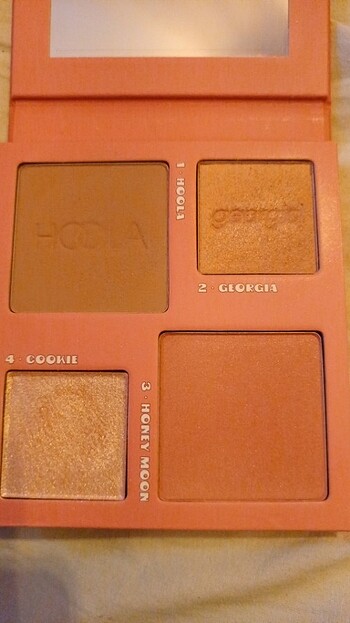 Bronze Blush highlight palette