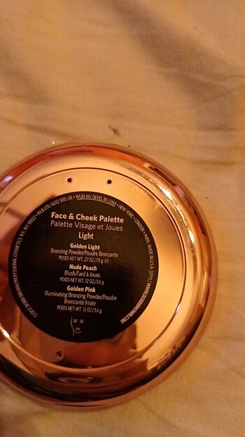 Bobbi Brown Face&Cheek palette light