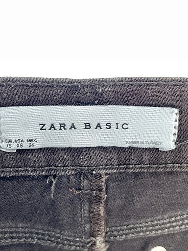 xs Beden siyah Renk Zara Midi Etek %70 İndirimli.