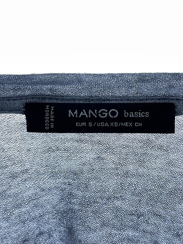 s Beden gri Renk Mango T-shirt %70 İndirimli.