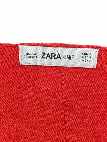 s Beden turuncu Renk Zara Hırka %70 İndirimli.