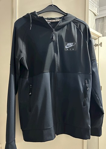 Nike Siyah Kapusonlu Spor Ceket