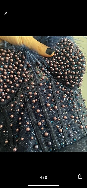 36-38 beden abiye - Görsel 5