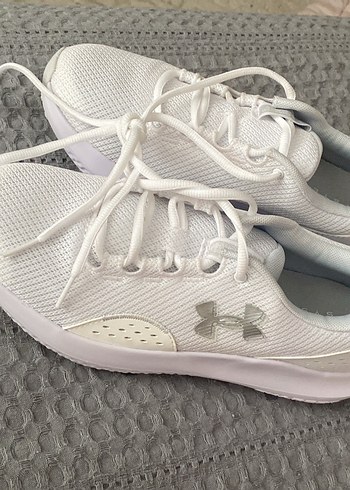 Beyaz Kadın Spor Ayakkabı - Yüksek Topuklu - Görsel 2