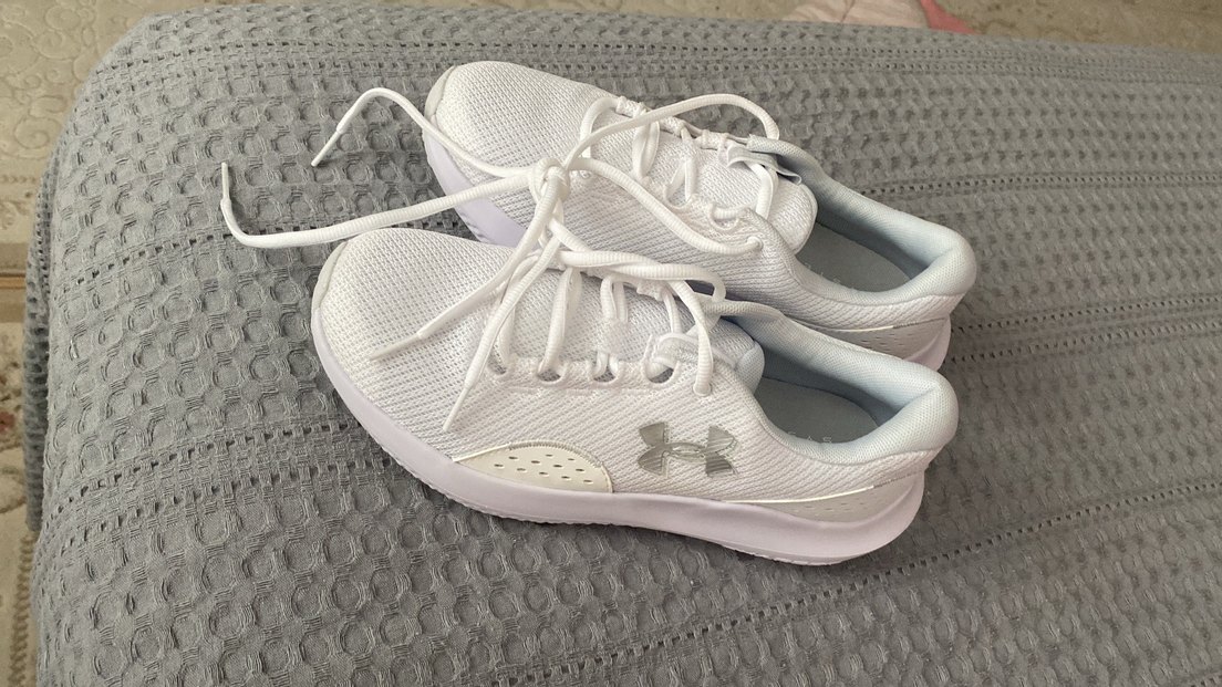 Beyaz Kadın Spor Ayakkabı - Yüksek Topuklu - Görsel 2