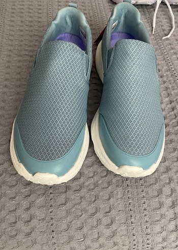 Mavi Dolgu Topuklu Spor Ayakkabı - Görsel 2