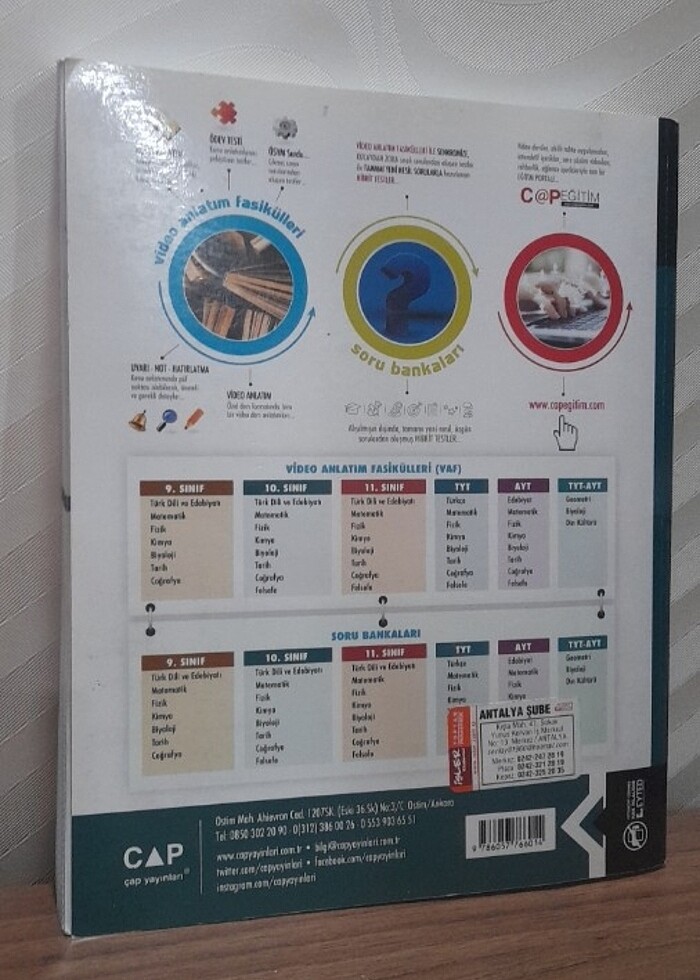 10. Sınıf Matematik Çap yayınları Soru Bankası - Görsel 2