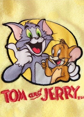 Sheinside Tom ve Jerry Saç Havlusu