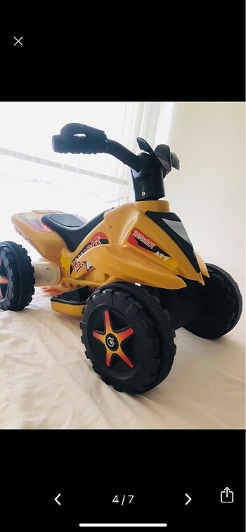 Beden altın Renk KAMAROT AKÜLÜ ATV 6 VOLT