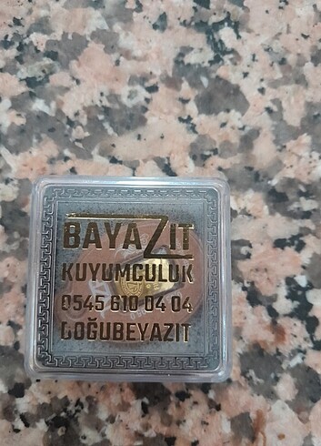 diğer Beden altın Renk Yatırımlık 24 ayar 0.05 gram Altın