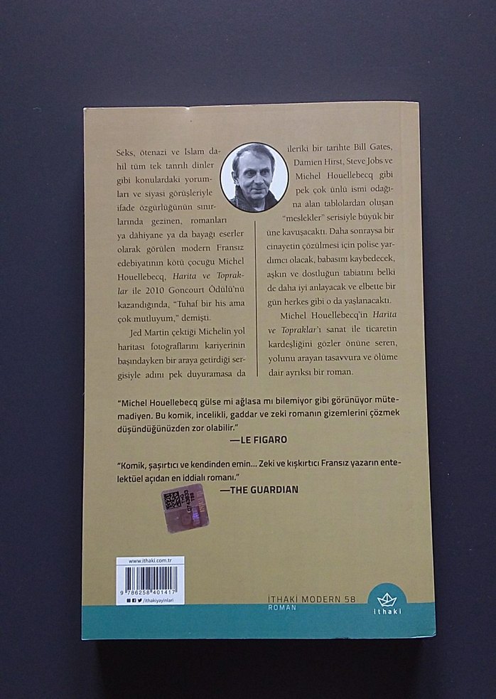 Harita ve Topraklar - Michel Houellebecq - Görsel 2