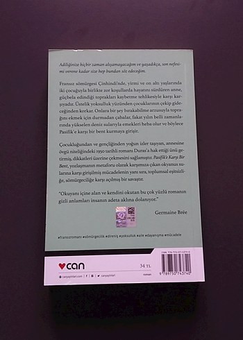 Pasifliğe Karşı Bir Beni - Marguerite Duras - Görsel 2