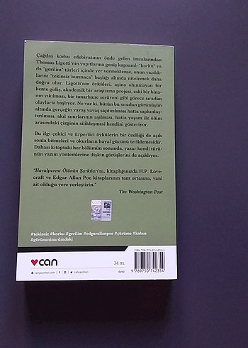 Thomas Ligotti - Hayalperest Ölünün Şarkıları - Görsel 2