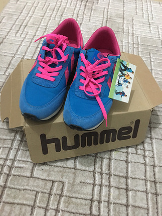 Hummel Hummel mavi-pembe ayakkabı