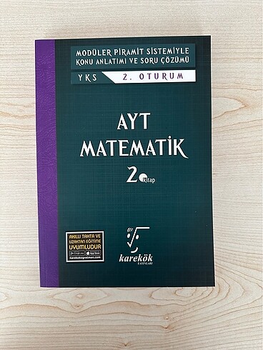 Karekök AYT Matematik 2. Kitap