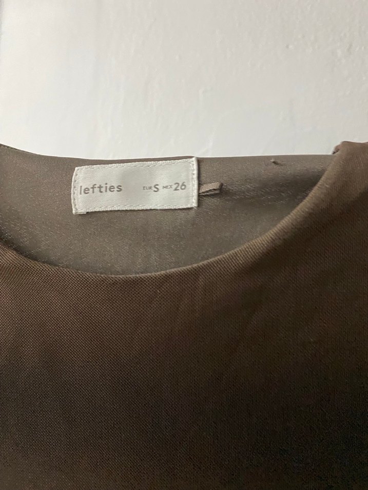 Kahverengi Drapeli Uzun Kadın Elbise - Görsel 5