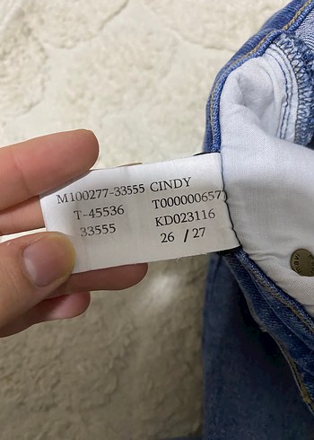 Kadın Mavi Normal Boy Denim Jean - Görsel 4