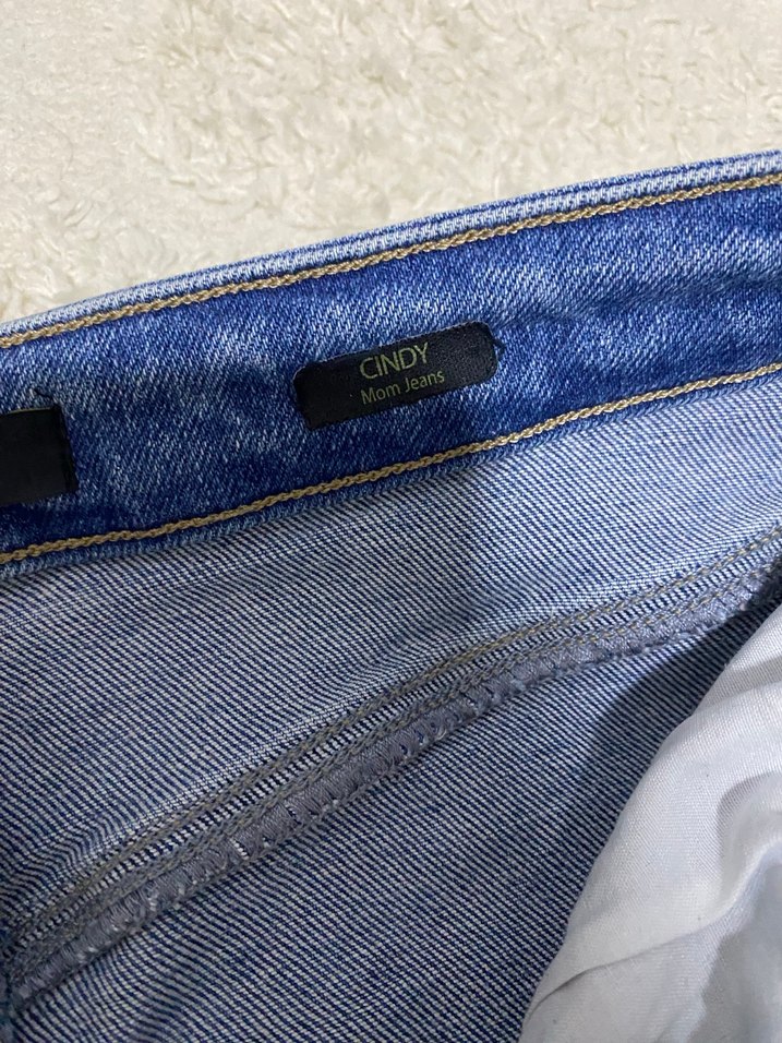 Kadın Mavi Normal Boy Denim Jean - Görsel 3