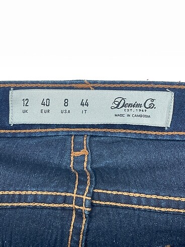 40 Beden lacivert Renk Denim&Co Jean / Kot %70 İndirimli.