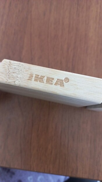 Tablet telefon standı bambu  - Görsel 3