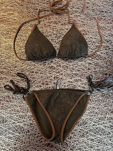Ayyıldız Leopar Bikini Takımı