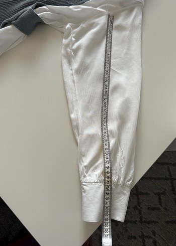 Zara Kadın Gri Yüksek Yakalı Örgü Süveter - Görsel 11