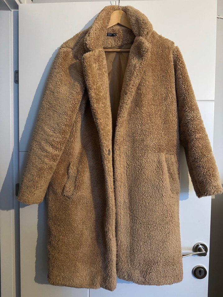 Addax Teddy uzun peluş kaban - Görsel 4