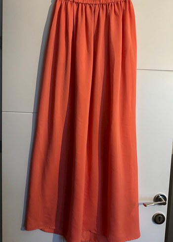 Mango turuncu uzun etek - Görsel 2