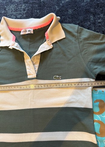 Lacoste Polo Yaka Kadın Elbise Orijinal - Görsel 8