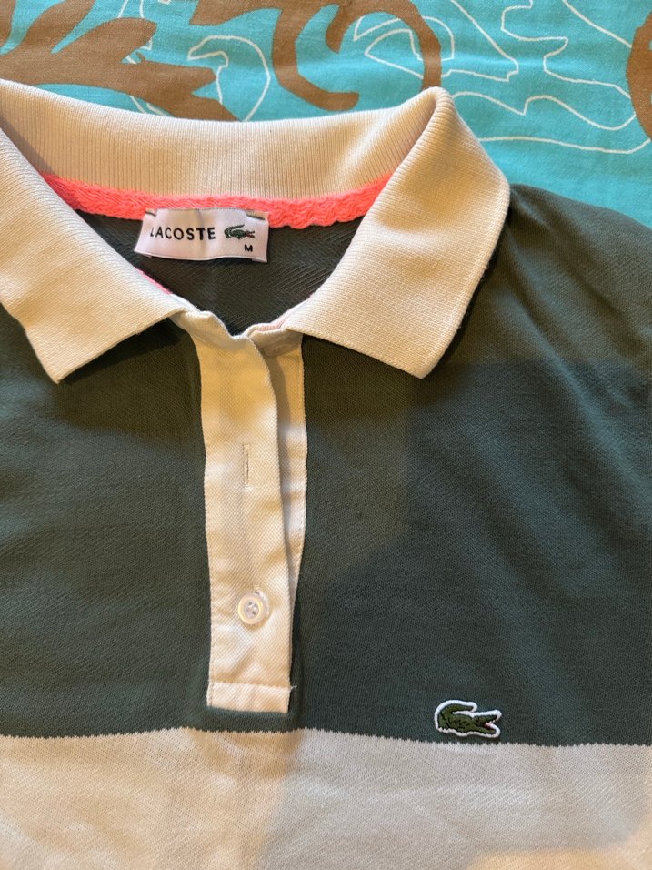Lacoste Polo Yaka Kadın Elbise Orijinal - Görsel 3