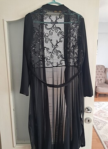 40 Beden siyah Renk Abaya