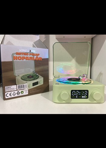 Yeşil Retro Pikap Hoparlör - Görsel 2