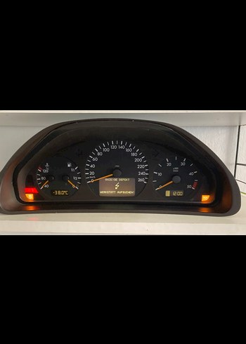 Mercedes W210 Gösterge Paneli - Görsel 2