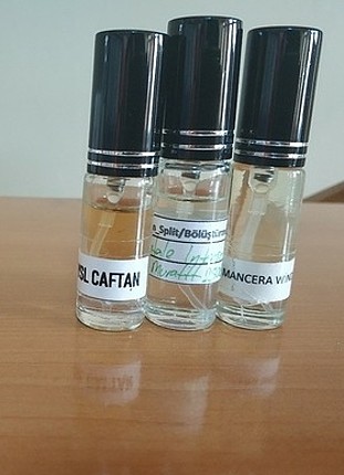 mancera wind wood 5 ml + ysl caftan 2,5 ml + montale intense caf