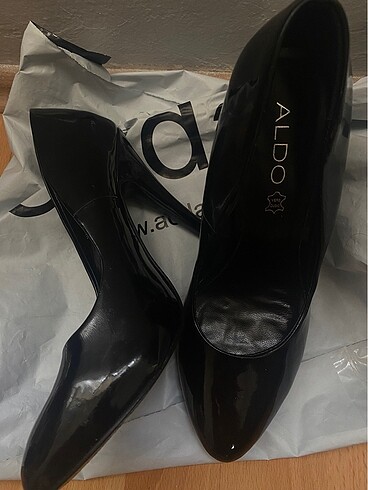 Aldo Aldo Siyah Rugan Stiletto