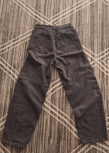 Trendyol & Milla Gri Loose Fit Denim Jean