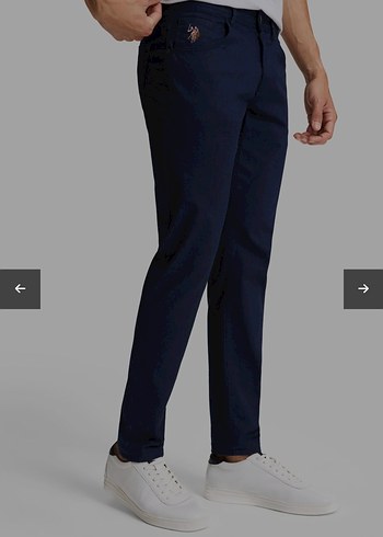U.S Polo Assn. Lacivert Slim Fit U S Polo Taytlari